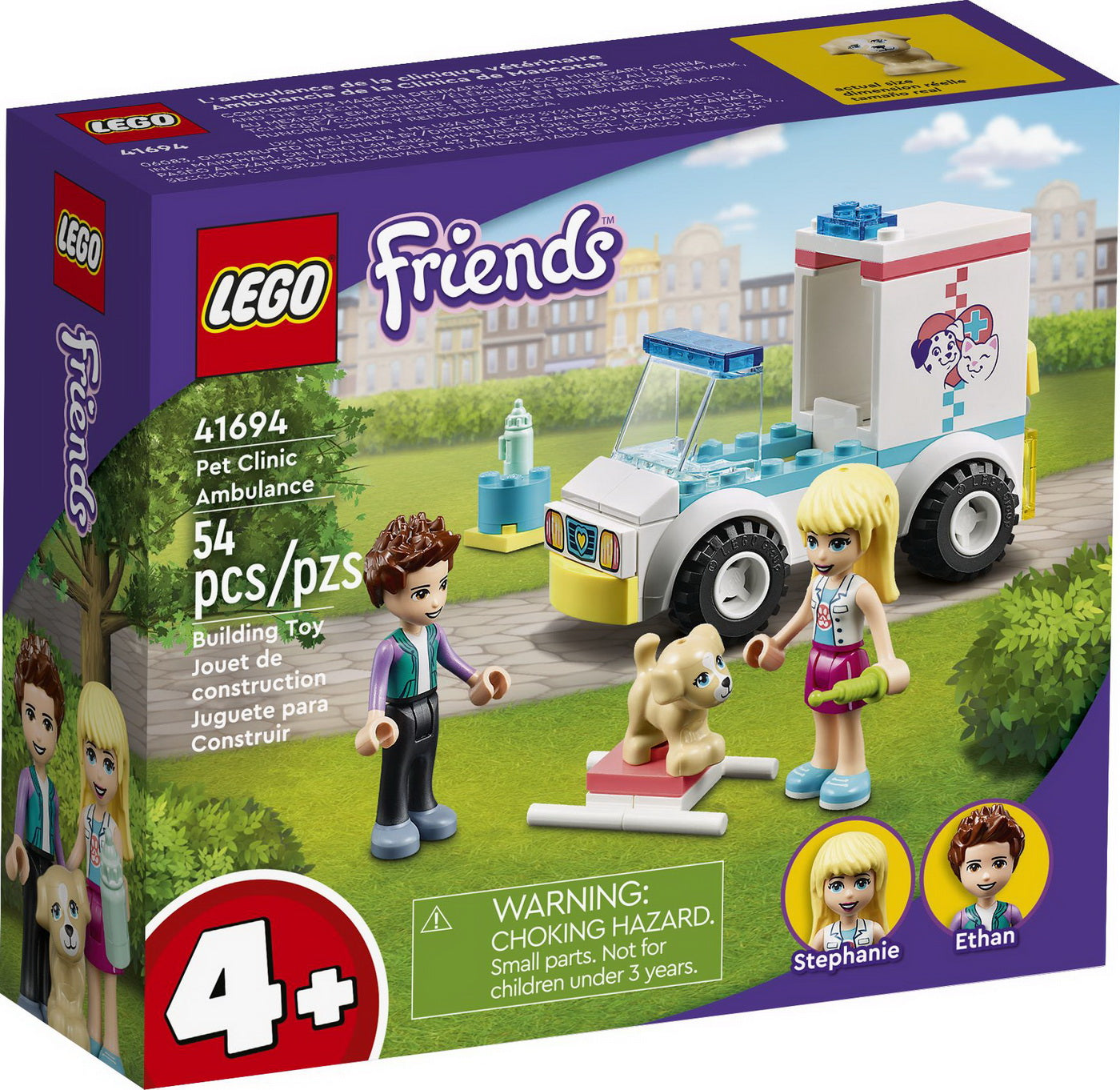 LEGO FRIENDS AMBULANTA CLINICII ANIMALUTELOR 41694 - Default Title [ps:43e07c01-e043-4e03-9b50-297838d900a0]