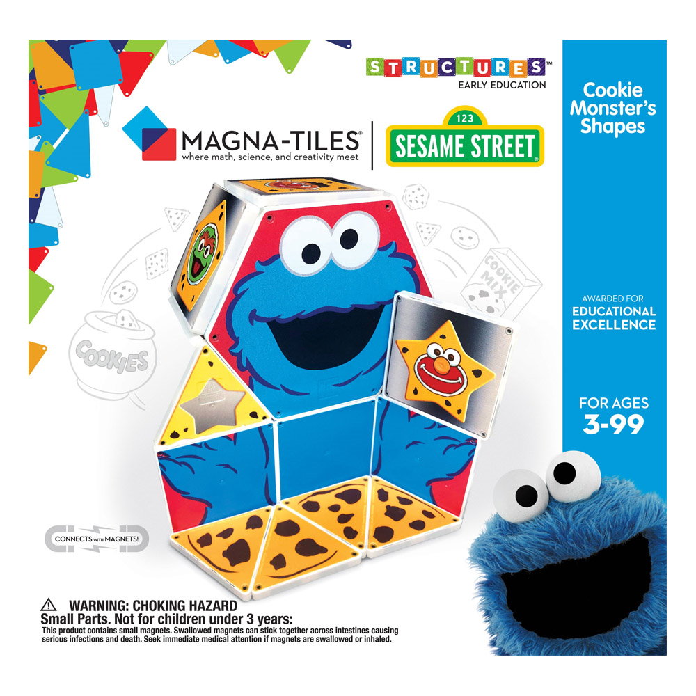 Magna-Tiles Structures Cookie Monster CreateOn - Forme - Default Title [ps:ed9e64ac-2991-4338-b20c-2f248882556b]