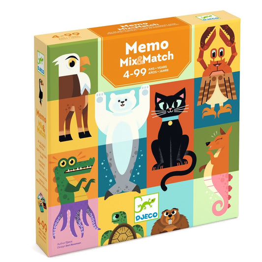 Joc de memorie Mix & Match Djeco - Dezvoltare Cognitivă - Default Title [ps:6a9b68c1-3a4f-4677-b51a-12e6228c0797]