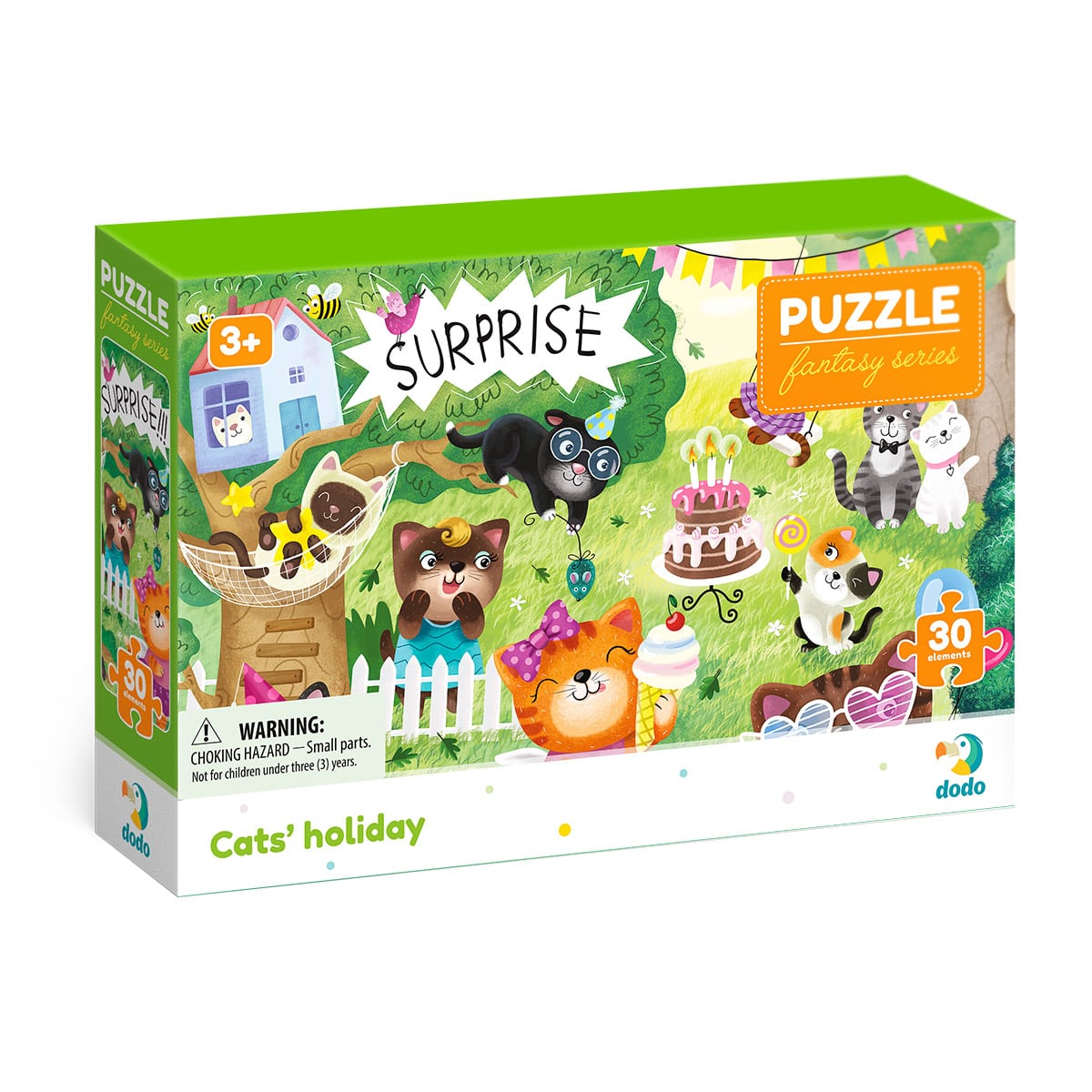 Puzzle Petrecerea Pisicuțelor 30 piese - Dodo Toys - Default Title [ps:061b3540-eafb-4254-a5ba-fd2a5b56b851]