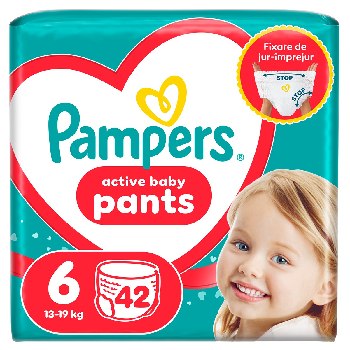 PAMPERS Active Baby Pants, scutece chilotel, 13-19 kg, - 13-19kg [ps:45f1f29e-d365-4136-98d1-614a226e1c9d]