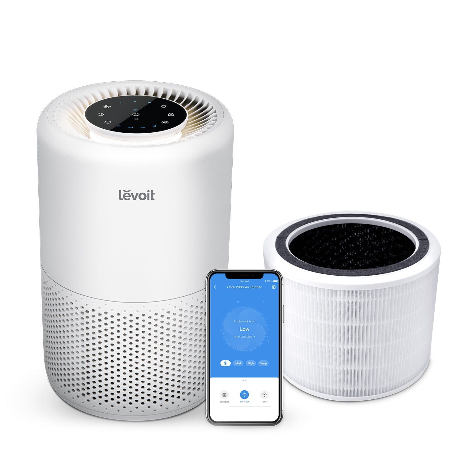 Pachet promo: Purificator de Aer LEVOIT Core 200S + Filtru de schimb L - Default Title [ps:36eb1445-a72d-4829-a1fd-40c9200a1a4f]
