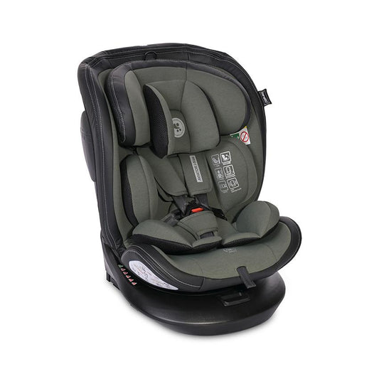 Scaun Auto Lorelli Aviator i-Size 360°, 40-150 cm, Gri - Green [ps:bfab953e-4053-47db-b4a1-4873b0c134f8]