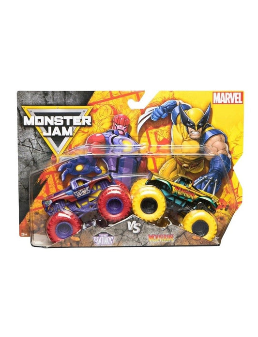 MONSTER JAM SET 2 MASINUTE METALICE THE SENTINELS VS WOLVERINE SCARA 1 LA 65 [ps:cf130eb7-3739-43b8-9f8e-657f9f22c302]