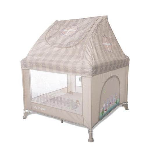 Tarc Joaca Tip Casuta Lorelli My Place, Beige, 100x100x125 - Beige [ps:25974142-cc0e-4d0e-8d26-7eefeeaf748d]