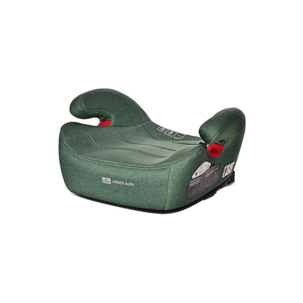 Inaltator Auto Lorelli i-Rider, Isofix, 125-150 cm, Green - Green [ps:03e28f68-05df-444c-bebe-9396f0af533c]