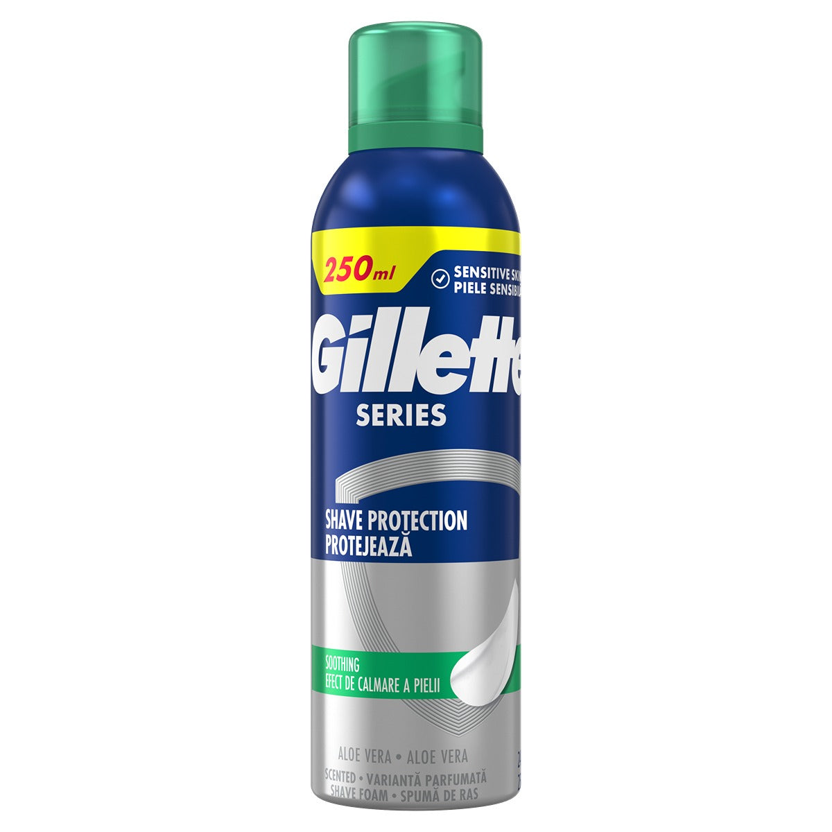 GILLETTE Series Sensitive, spuma de ras, cu Aloe Vera, - Default Title [ps:6fd398e1-3a04-4784-ba76-91912aacea78]