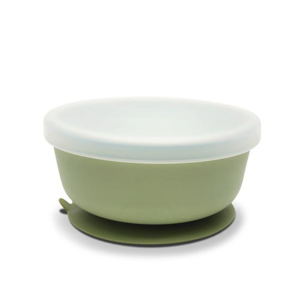 Bol Hranire Silicon cu Ventuză și Capac Lorelli, Fresh Green - Fresh Green [ps:172ac5d3-a103-440b-87fa-56c2dcd22908]