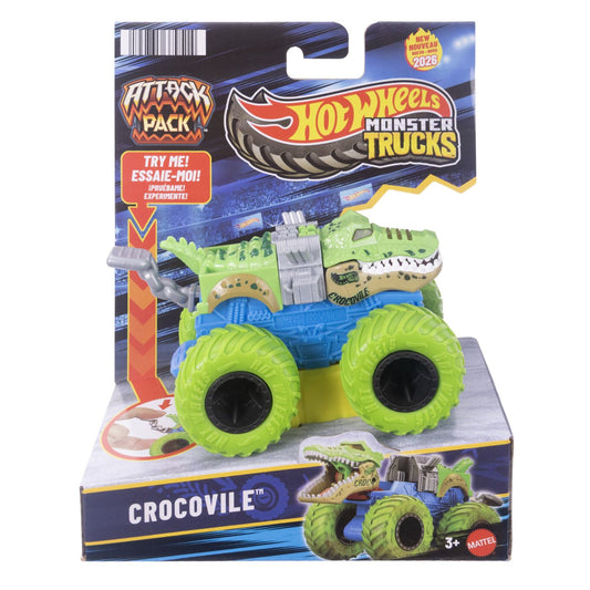 Hot Wheels Monster Truck Croc Attack 1:64 - Mattel - Default Title [ps:b98cc7bc-ce99-46ac-b2b4-d51142cb3b18]