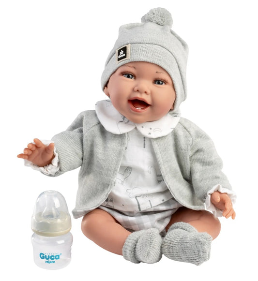 Papusa Realista Zuri Guca, 42 cm, Corp Moale și Accesorii - Default Title [ps:3dee2aca-942e-4322-b6f5-b8bd83535432]