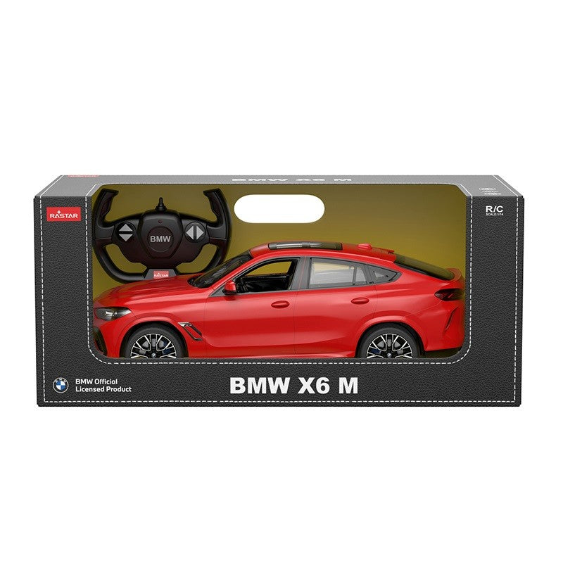 MASINA CU TELECOMANDA BMW X6 M NEGRU SCARA 1 LA 14 Rastar - Roșu [ps:a5bf3d1b-2c4c-4d2c-abac-9e15ff3b19c4]