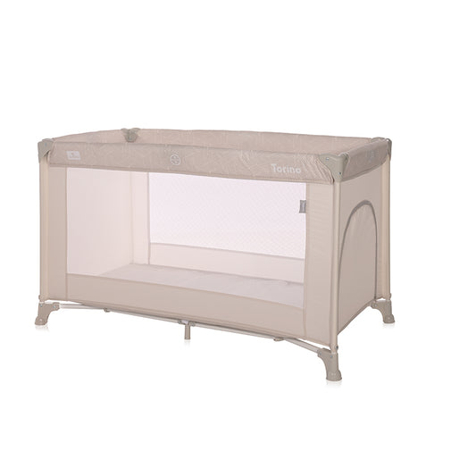 Pătuț Pliabil Lorelli Torino, 1 Nivel, Lemon Curry Floral - Fog Elements [ps:537cc712-c406-4c5b-b71a-8d1c87360abd]