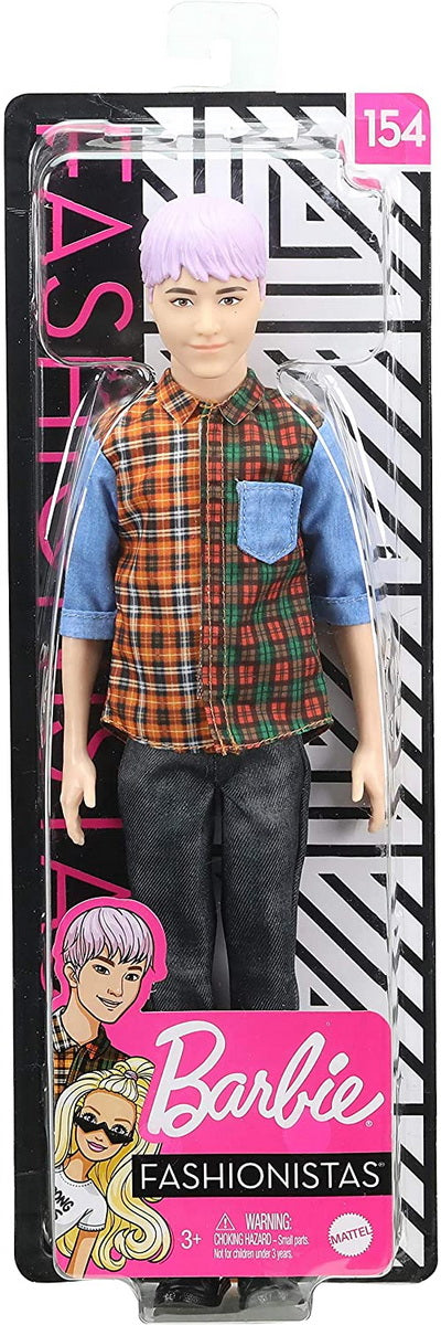 PAPUSA BAIAT FASHIONISTAS CU CAMASA SI PAPION Mattel - Pink hairstyle [ps:a3cdd0c6-c381-48ba-ac7f-12b6d791d5f5]