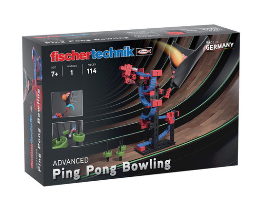 Kit STEM Construieste si joaca Ping pong bowling, Fischertechnik [ps:6dd6eb8f-7557-460b-9dc0-51506b63bb5f]