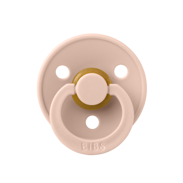 Suzetă BIBS Colour Latex, Tetină Simetrică, 0 luni - Sand - Blush [ps:d8467ba2-70a9-490a-b65c-600bb672f837]