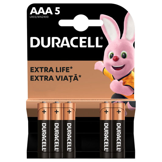 DURACELL Basic AAA, baterii, LR03, 5 buc [ps:1954381c-18ca-4942-9df6-4f868db24d9b]
