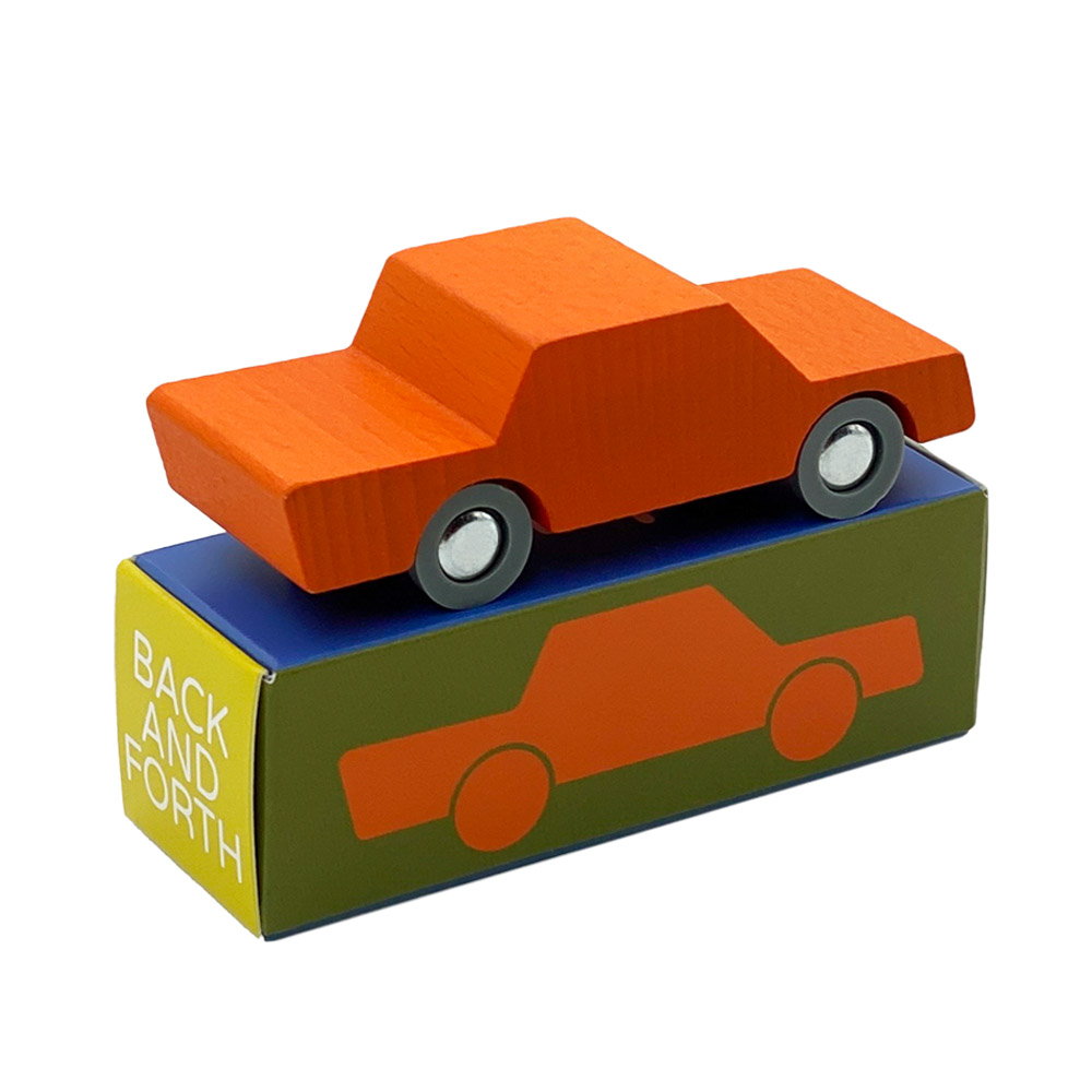 Mașinuță Lemn Waytoplay, Natur - Design Handmade - multicolor - Portocaliu [ps:3d12f17b-a2c4-46dd-80f5-4bb03f4ace07]