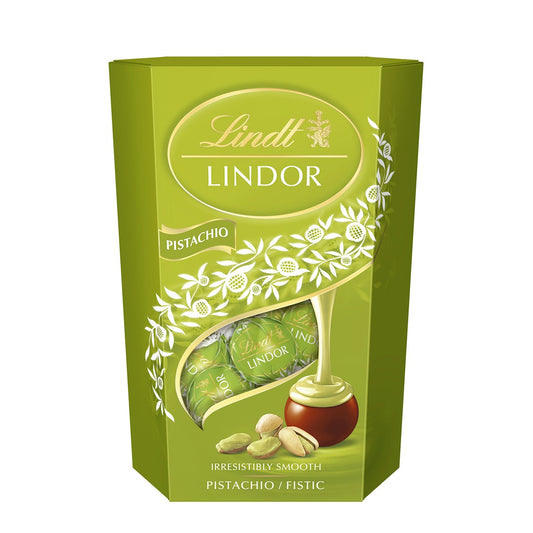 LINDT Lindor, bomboane de ciocolata, cu aroma de fistic, 200 g [ps:57a37aa9-2b80-4ca9-81bc-c922021e3115]