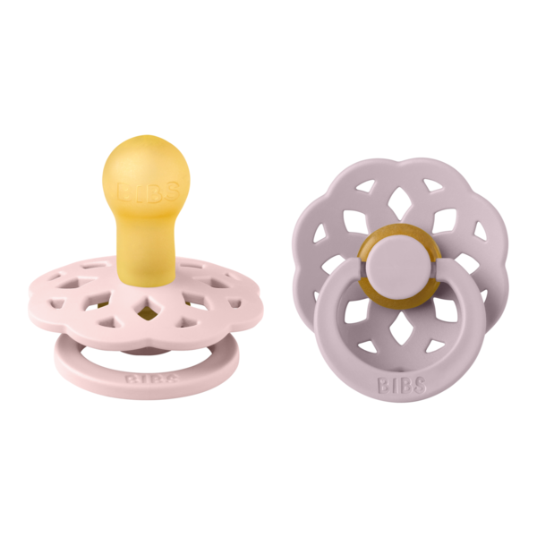 Set 2 Suzete BIBS Boheme Latex, Tetină Rotundă, 0 luni - Lila [ps:12a7a3a6-152b-4639-ba59-ad03a40190a6]