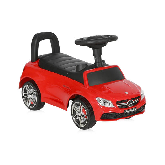 Mașinuță Mercedes Coupe Lorelli cu Muzică și Sunete, Albă - Rosu [ps:e246f3c2-55b7-426f-8877-b59434d08ccb]