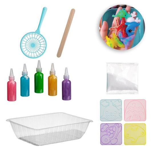 Set Creații Magic Water Jumbo - 12 buc | Jucărie Creativă - Diferite Culori [ps:a46c5f8a-ad73-4139-9297-ba40f67504c7]