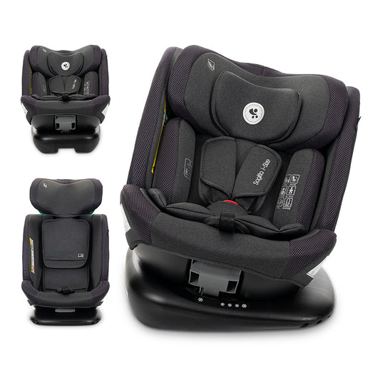 Scaun Auto Lorelli Sagitta i-Size, Rotativ 360°, 0-12 ani - Black [ps:107875ee-12d7-4882-95d7-ea08bb8aa2d1]