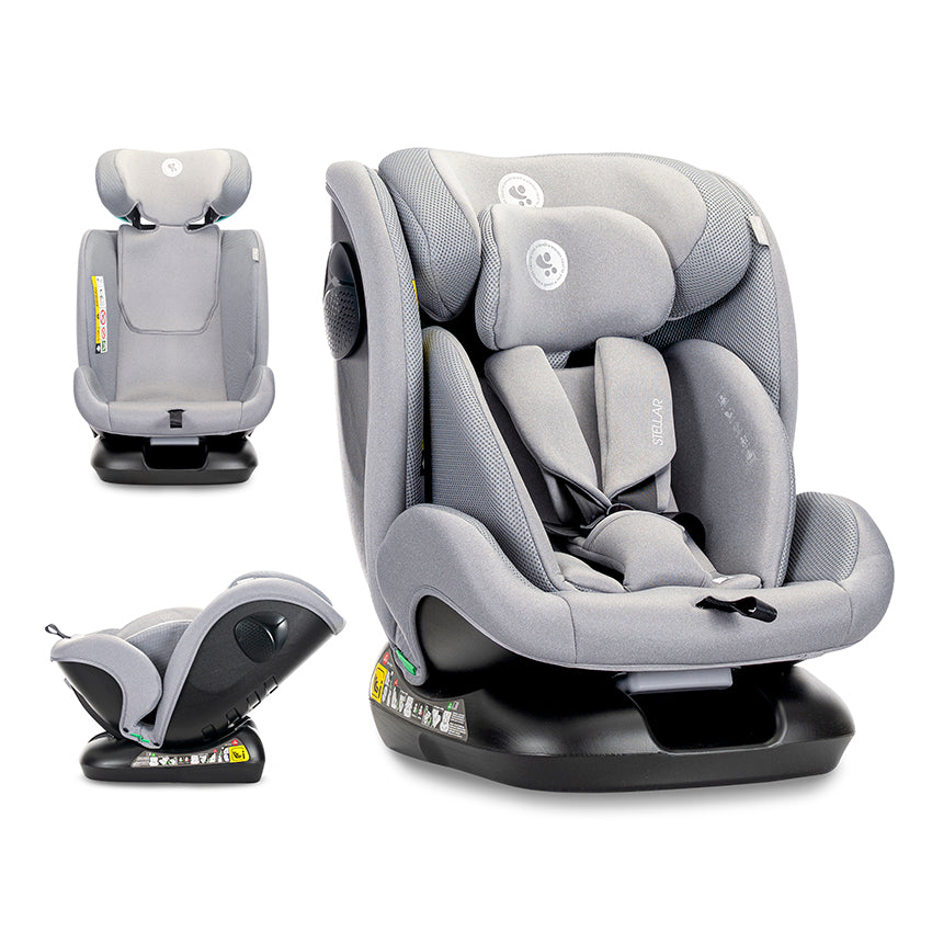Scaun Auto Lorelli Stellar 0-12 ani, 40-150 cm, Negru - Grey [ps:951863f9-0cd1-4588-975d-6d4449f64353]