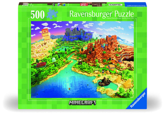 Puzzle Minecraft 500 piese Ravensburger - Jucarie Copii - Default Title [ps:10758530-1778-43df-a11f-1a7a63130ebc]