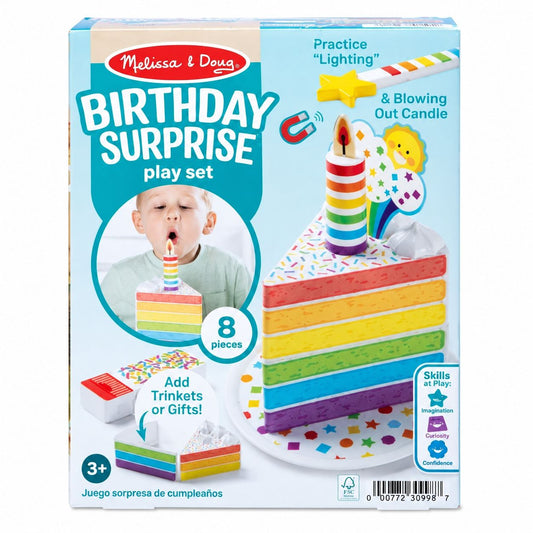 Set Tort de Zi de Naștere cu Lumânări Melissa & Doug - Default Title [ps:05fdf246-52ec-4245-b324-e27de3678a03]