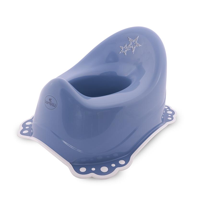 Olită Anatomică Antiderapantă Lorelli, Little Stars White - Stars Blue [ps:55afd592-960b-4bf2-9331-30afb60d89c8]