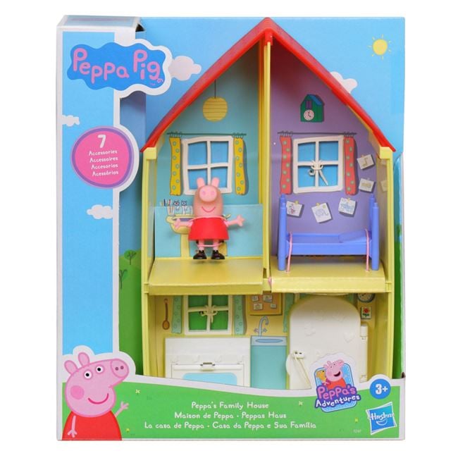 Peppa Pig Casa cu Accesorii Hasbro - Jucărie de Rol Jumbo - Default Title [ps:a2fa771f-93ce-459b-9830-0ebe4f576c33]