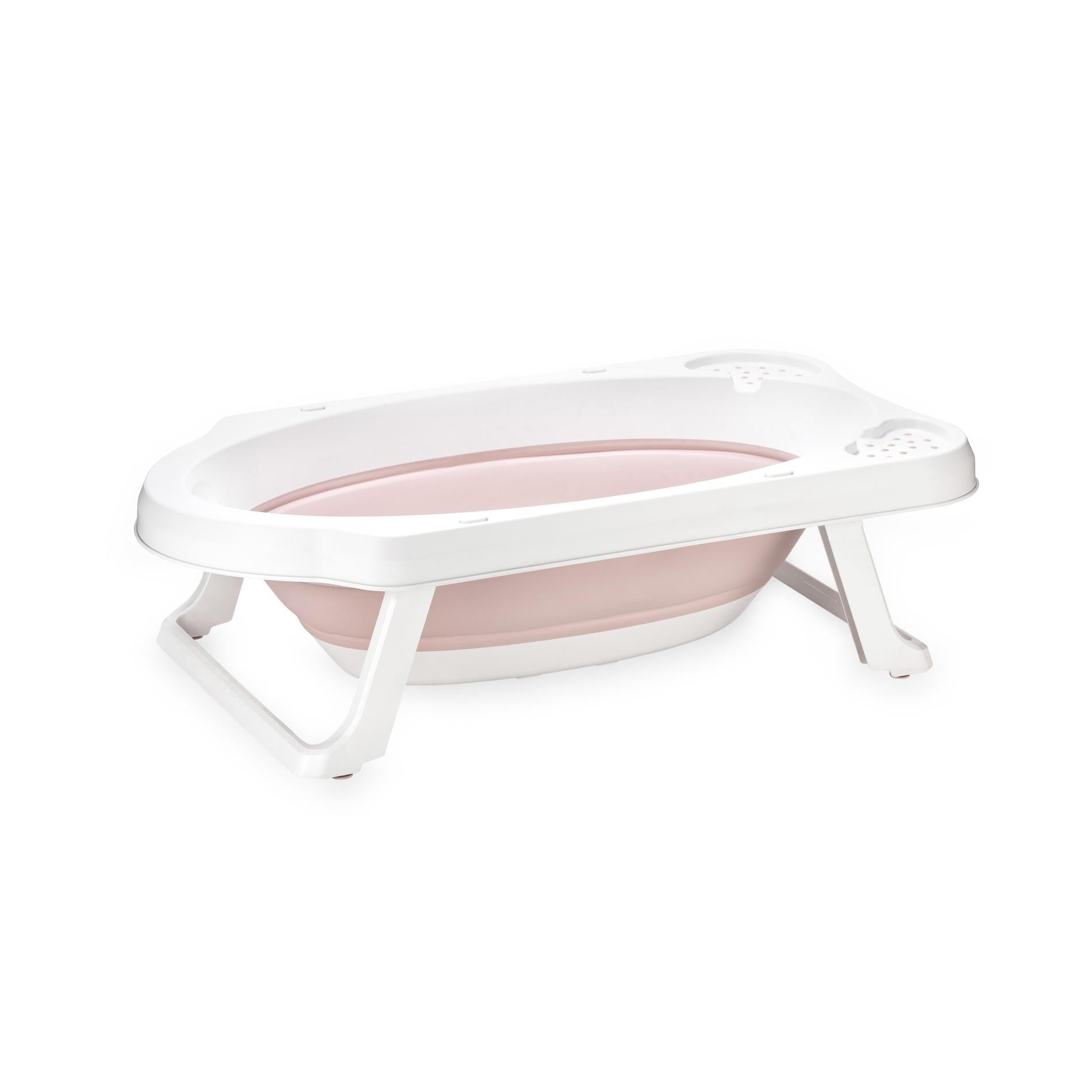Cădiță Pliabilă Lorelli 82 cm, cu Dop, Nordic Pink - roz nordic [ps:61d6f2e9-4f20-4467-8f02-8b99a7deb8c9]