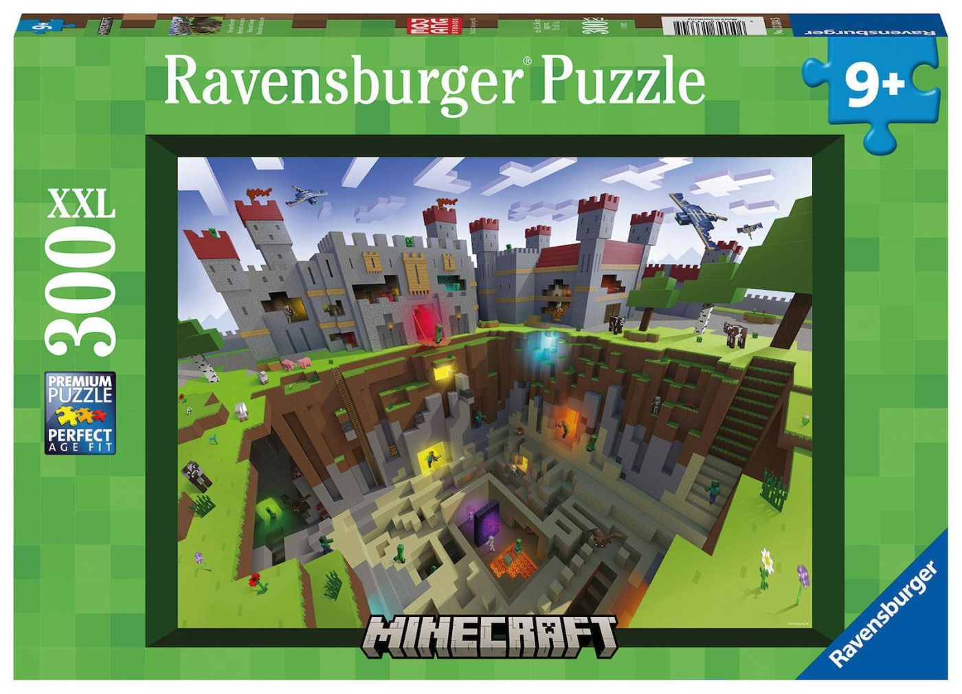 Puzzle Minecraft 300 piese Ravensburger - Jucarie Copii - Default Title [ps:ee28e9c3-fa6c-4716-ad14-a19e0feb97ed]