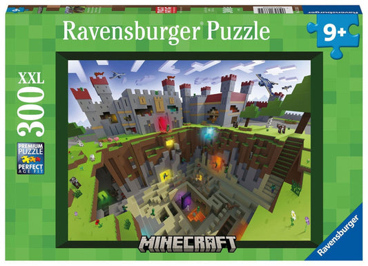 Puzzle Minecraft 300 piese Ravensburger - Jucarie Copii - Default Title [ps:ee28e9c3-fa6c-4716-ad14-a19e0feb97ed]