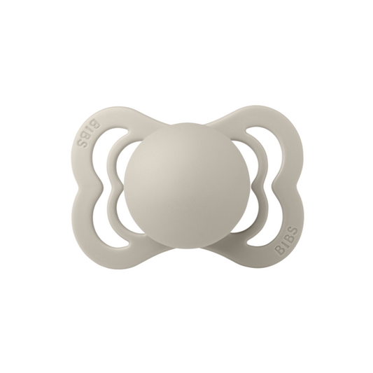 Suzetă BIBS Supreme Latex, Tetină Simetrică, 0 luni - Sage - Sand [ps:bb7ce364-4b80-4e46-9be0-0b5e3b5af88e]