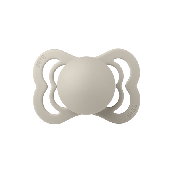 Suzetă BIBS Supreme Latex, Tetină Simetrică, 0 luni - Sage - Sand [ps:bb7ce364-4b80-4e46-9be0-0b5e3b5af88e]