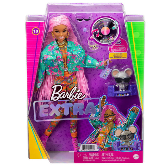 PAPUSA BARBIE EXTRA STYLE FLUFFY PINKY Mattel - Codite Impletite [ps:e04aa3a0-2d22-42de-8756-538cd8c3d1b0]