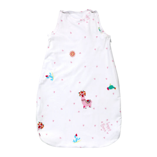 Sac Dormit Iarna Lorelli Happy Lama Pink, 85 cm, Bumbac - Happy Lama Pink [ps:0841a732-4a05-49cb-ac06-6da8d5694481]