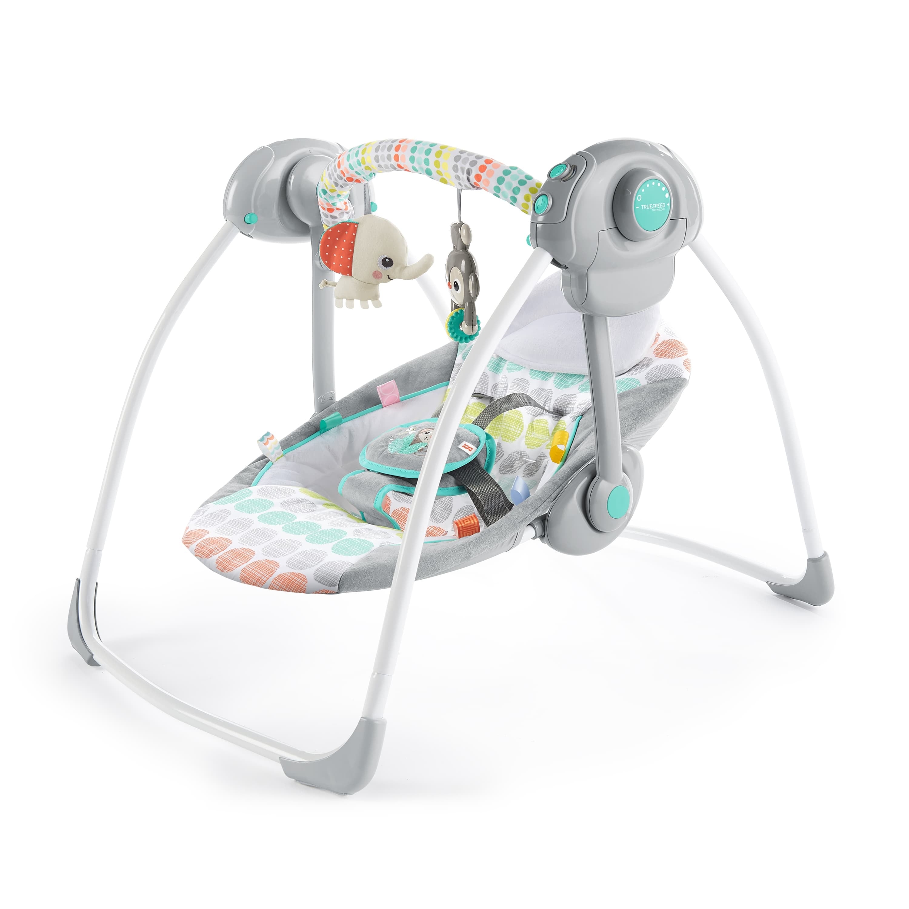 Leagan Portabil Bright Starts Whimsical Wild™ - Default Title [ps:f288e7b4-1676-4850-8191-796bb68a082f]