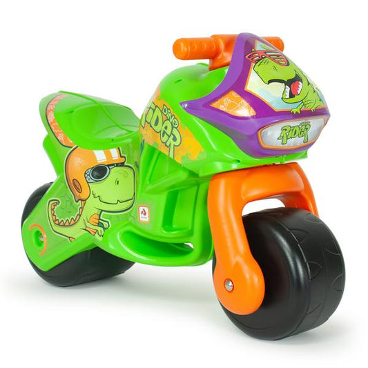 Motocicletă Copii Injusa Twin Dino, Roți Late, 18 luni+ - Default Title [ps:a2468c7c-7a87-489c-9520-23f9e9c19300]