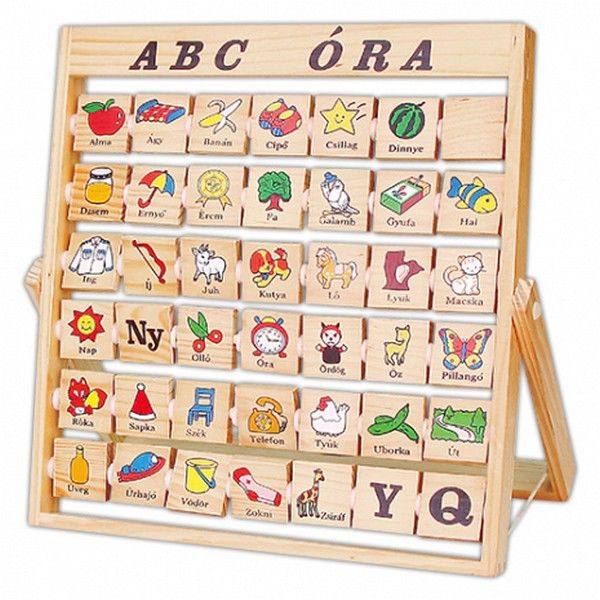 Jucărie ABC Alfabet din Lemn Fakopancs - Învățare Creativă - Default Title [ps:c4e52d07-3b34-498a-9c98-dd374bbe7711]