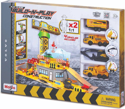 Set construcții Mini Work Machines cu 4 vehicule incluse, Maisto [ps:ef779073-266d-4ac0-9a50-2d213144ebb0]