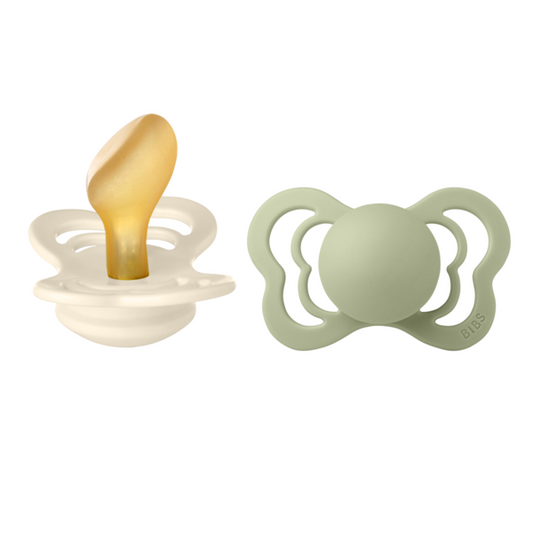 Set 2 Suzete BIBS Couture Latex, 6 luni, Island Sea/Sage - Sage [ps:bd3e5a53-b7e1-45ba-9002-13b8be792951]