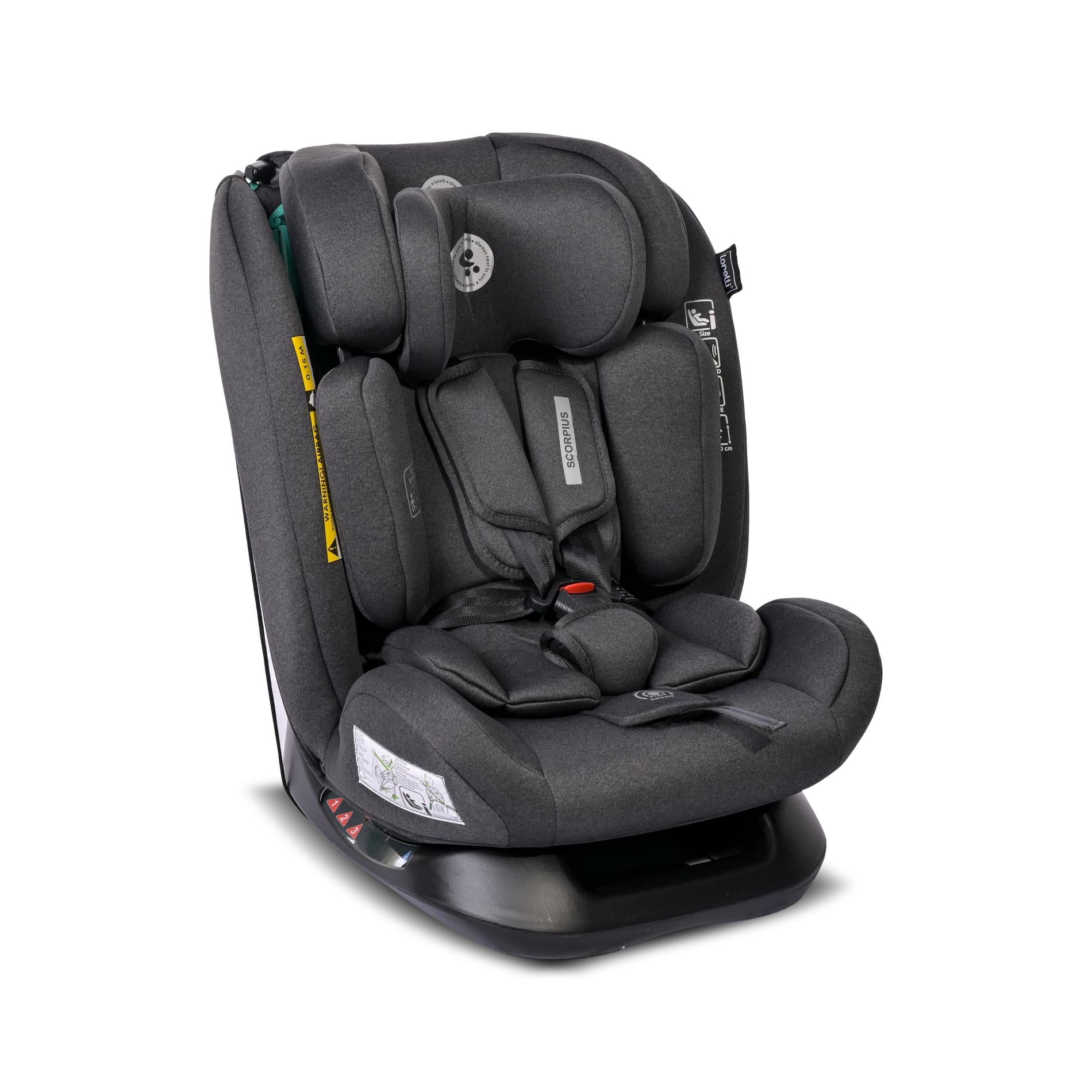 Scaun Auto Lorelli Scorpius i-Size, 0 luni-12 ani, Beige - Black Jasper [ps:5a159785-3e01-4f67-b839-d0c3fa34a6d6]