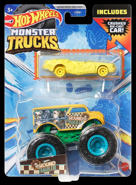 HOT WHEELS MONSTER TRUCK SI MASINUTA METALICA HOUND - Default Title [ps:229aecd1-537b-4af4-90f7-7a3448916a40]