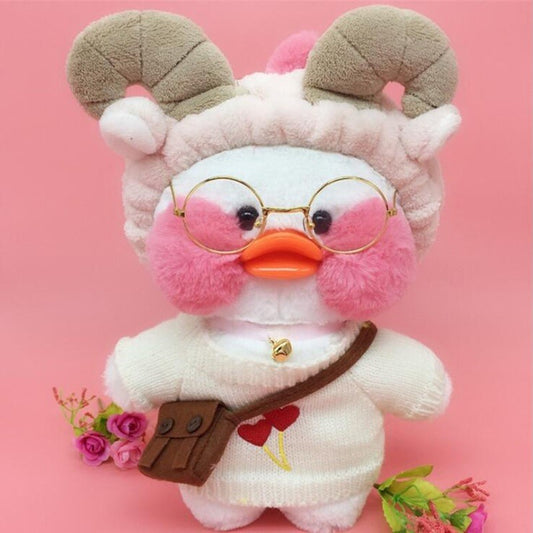 Rățușcă de Plus Lalafanfan Flippy cu Accesorii, Galben - Alb [ps:2c46d4ba-8a63-4012-8142-b222ee94cdbb]