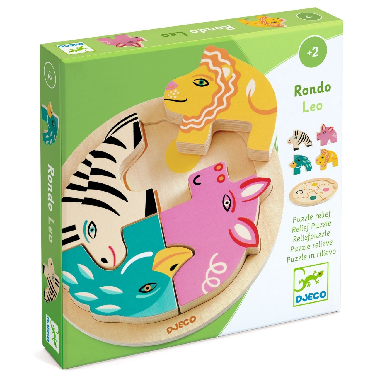 Puzzle din lemn Rondo Leo, Djeco - Default Title [ps:eccfdc3a-d7d5-41dc-930c-cc32f0fddaef]