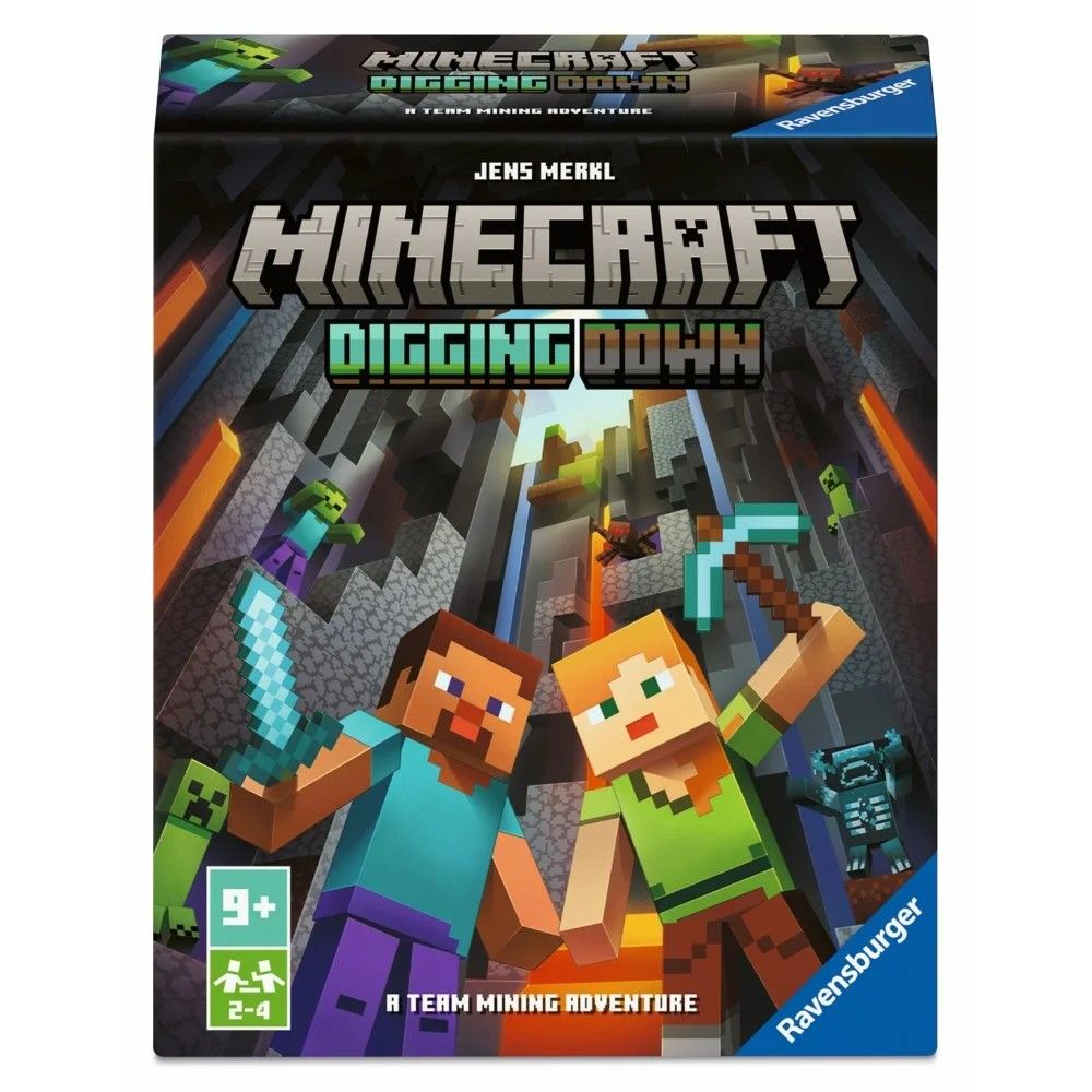 Joc Minecraft Digging Down Ravensburger - Aventură în - Default Title [ps:87c78355-fec8-4dc1-8264-64e9ea7fa3ba]