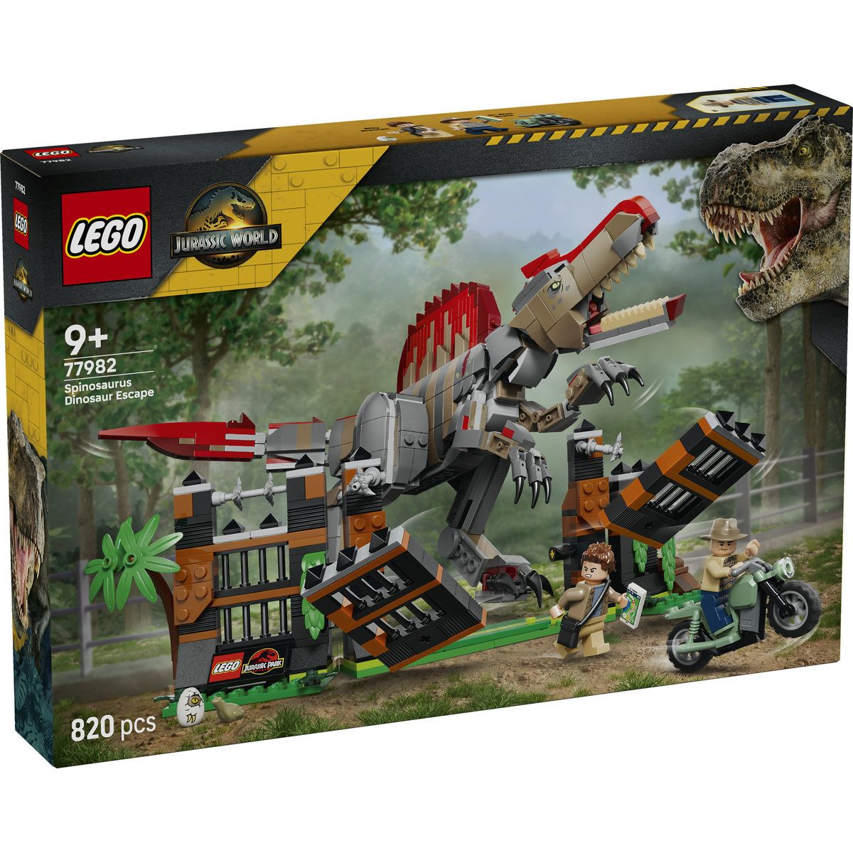 LEGO Jurassic World Spinosaurus Dezlănțuit 77982 - Default Title [ps:16ae0368-4f67-4174-98b3-6df2158e37eb]