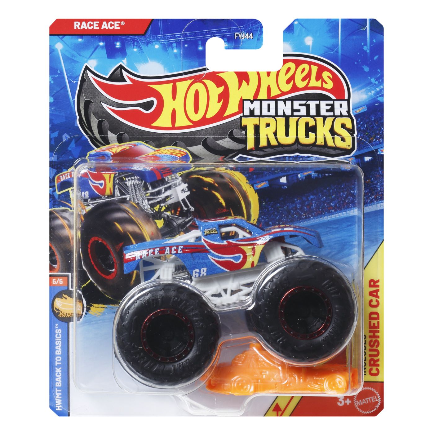 Hot Wheels Monster Truck Race Ace 1:64 - Mattel - Default Title [ps:c3c78903-c1eb-4676-9cd5-258e88dc65f2]